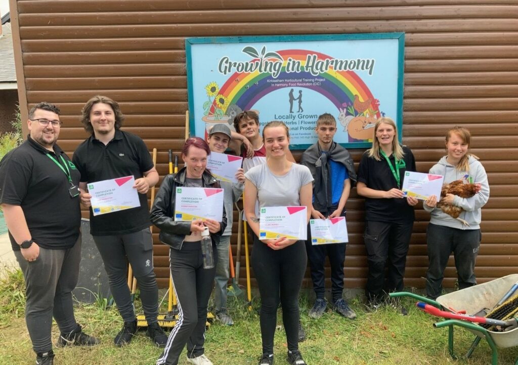 Photo of youth project, Growing in Harmony