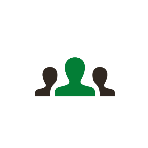 3 heads impact icon