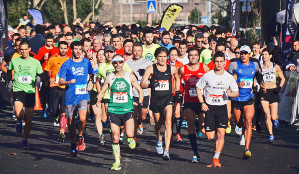 Photo of marathon runners